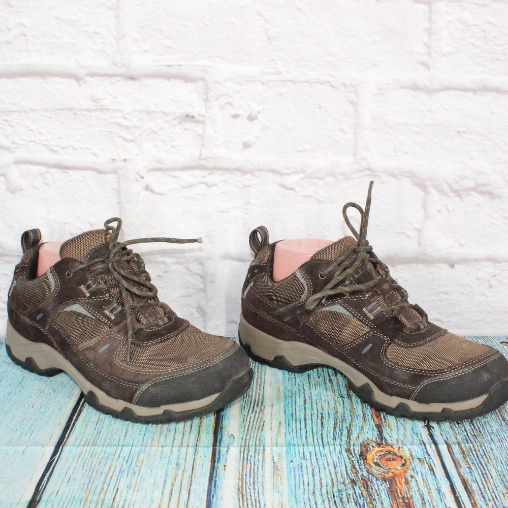 LL BEAN Trail Model 4 Leather Suede Waterproof Hiking Shoes Size 8 M - Picture 3 of 9